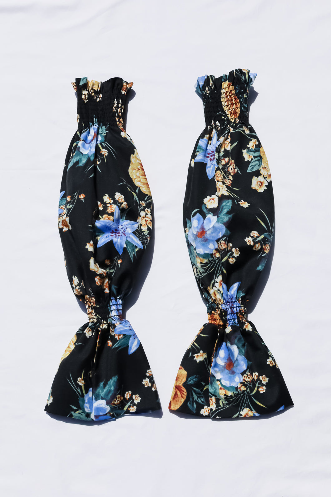 Black Floral Cotton